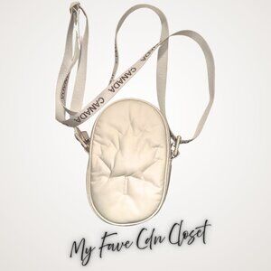 NWOT NEW Lululemon Athletica Cream Team Canada 22 Future Legacy Crossbody Bag